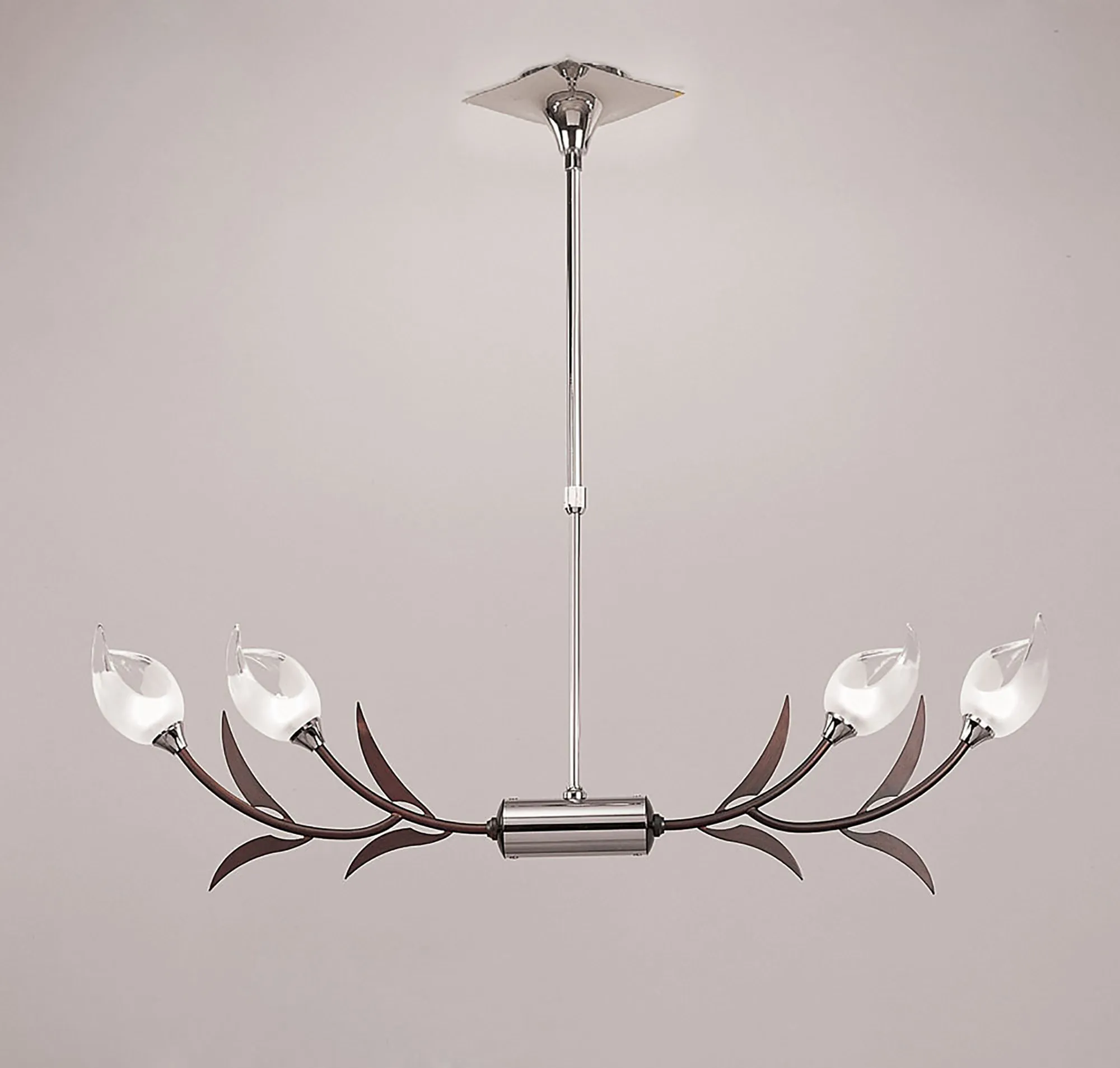Holland Polished Chrome Ceiling Lights Mantra Linear Fittings